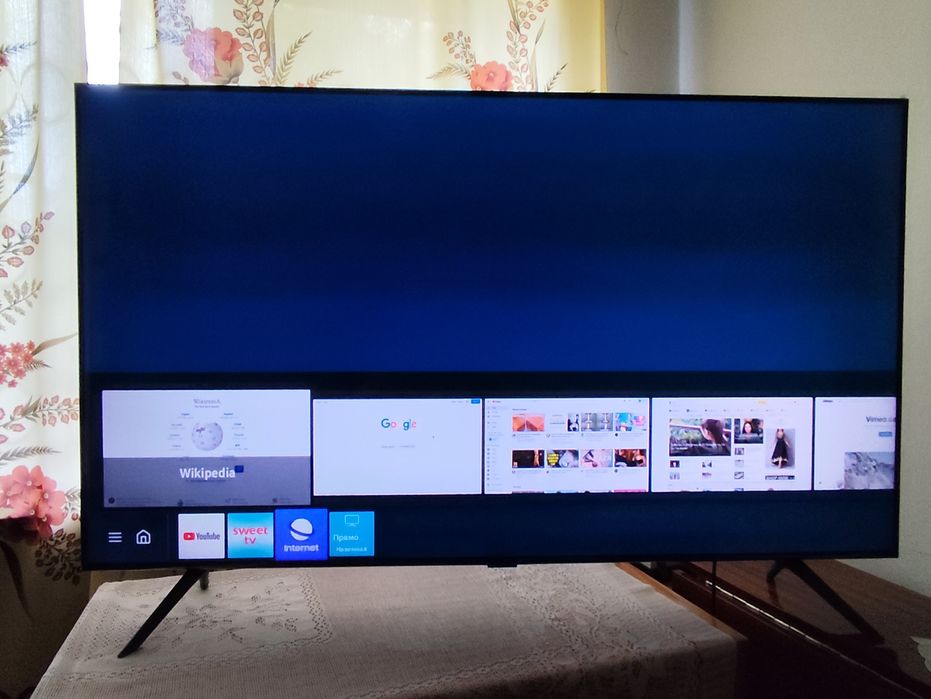 Продам  телевизор Samsung smart 7100 55 дюймов