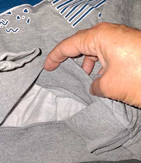 2 camisolas cardadas