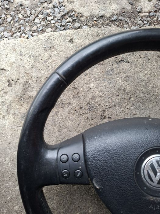 Kierownica vw passat b6 touran golf v poduszka wiązka  multifunkcja