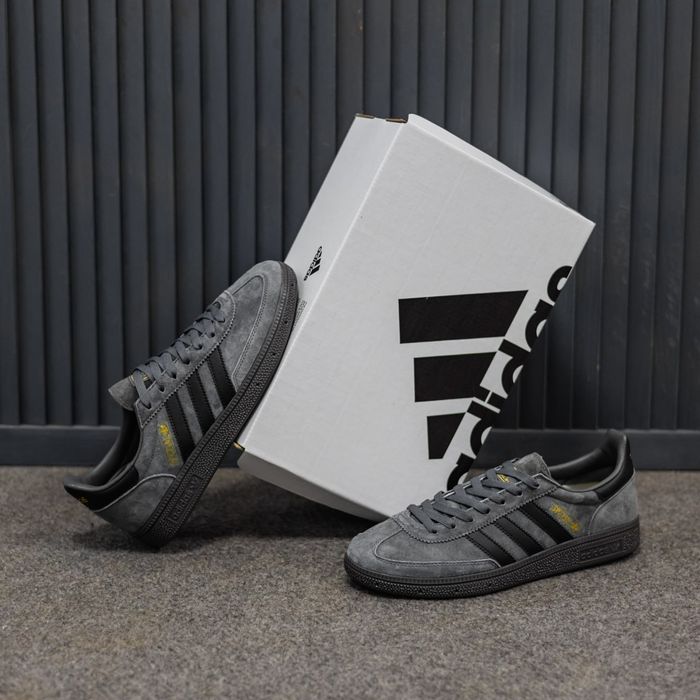 Кросівки Adidas Spezial Grey - Black premium