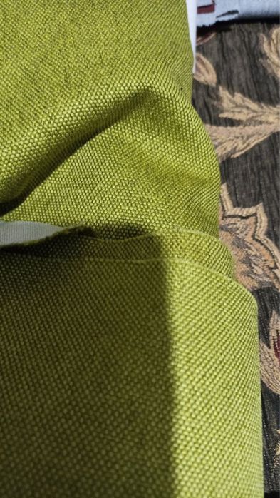 Отрез мебельной ткани рогожка на стулья