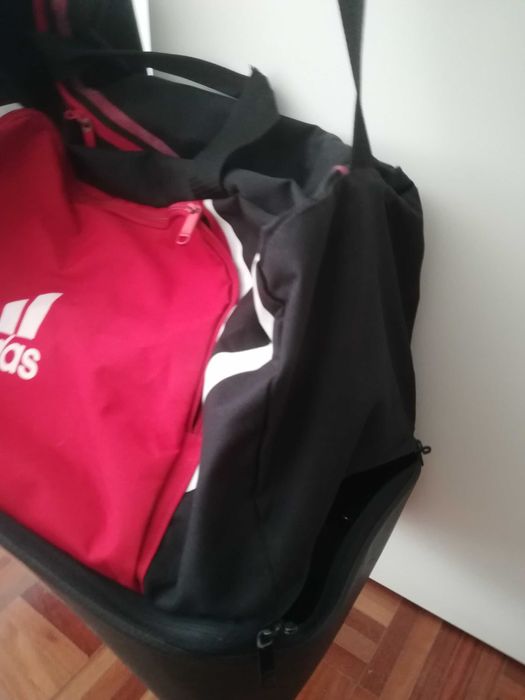 Adidas Benfica - Sacos/mala de desporto, com diversos compartimentos