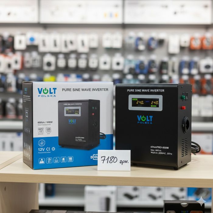 ДБЖ 1500VA/1050W, 12/24v/220v