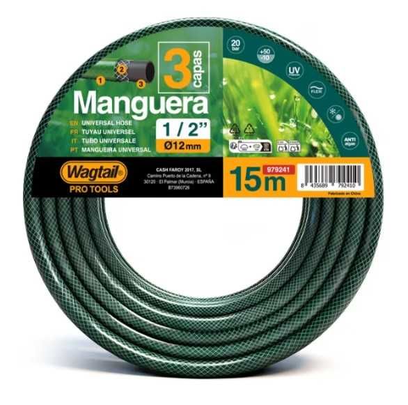 Mangueira nova para jardim ou terraço de boa qualidade 15metros