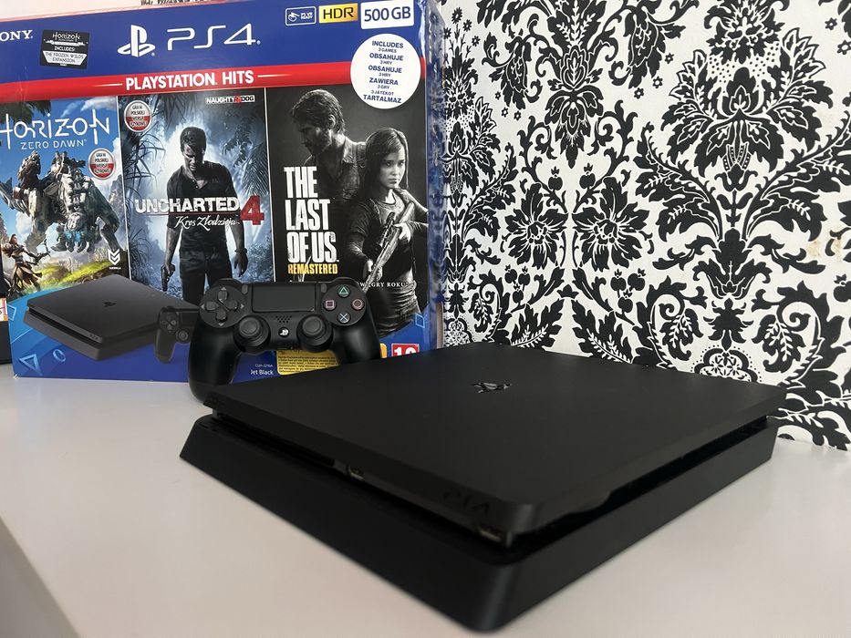 Playstation 4 slim 500gb z pudełkiem