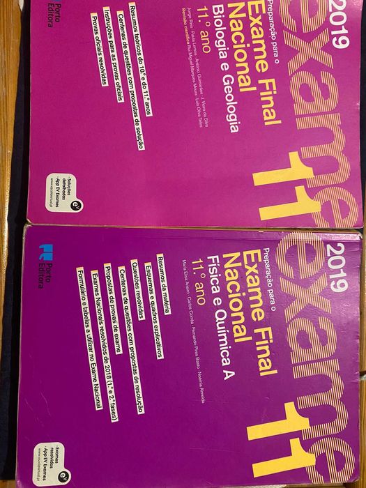 Preparação Exame Final Nacional | Física e Química e/ou Biologia 2019