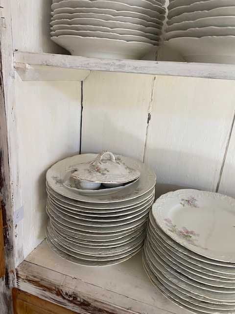 Servicio de louca antigo