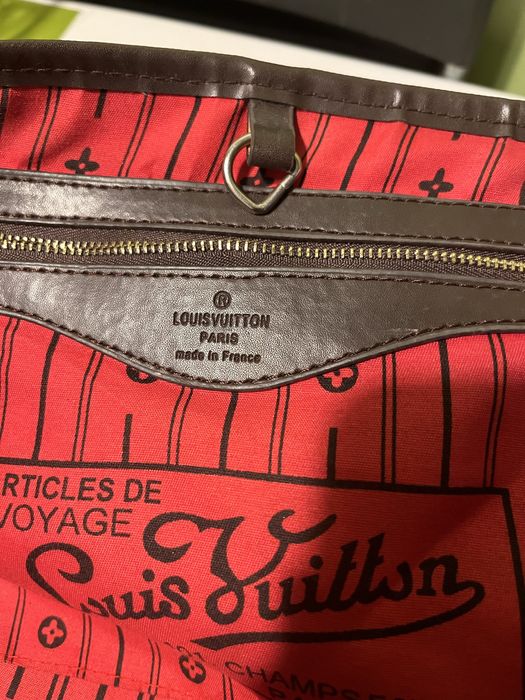 Louis Vuitton Neverfull MM – Damier Ebene (z kosmetyczką)