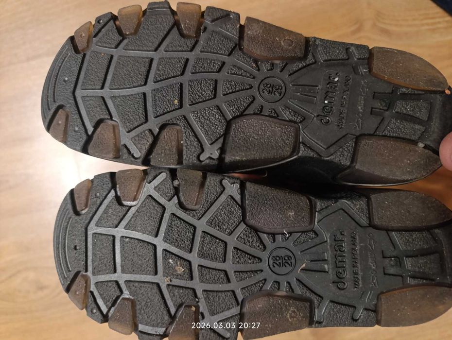 Дитячі гумові сапоги Demar р.28–29 — теплі та яскраві для хлопчика!