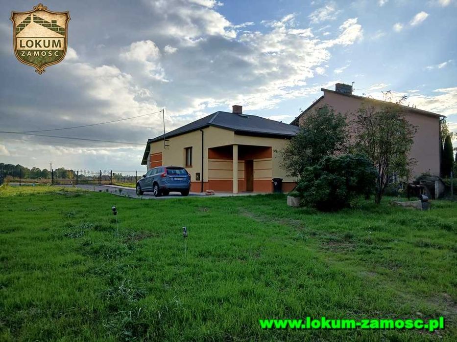 Dom z duża działką na wynajem Pniówek 3 km od Zamościa