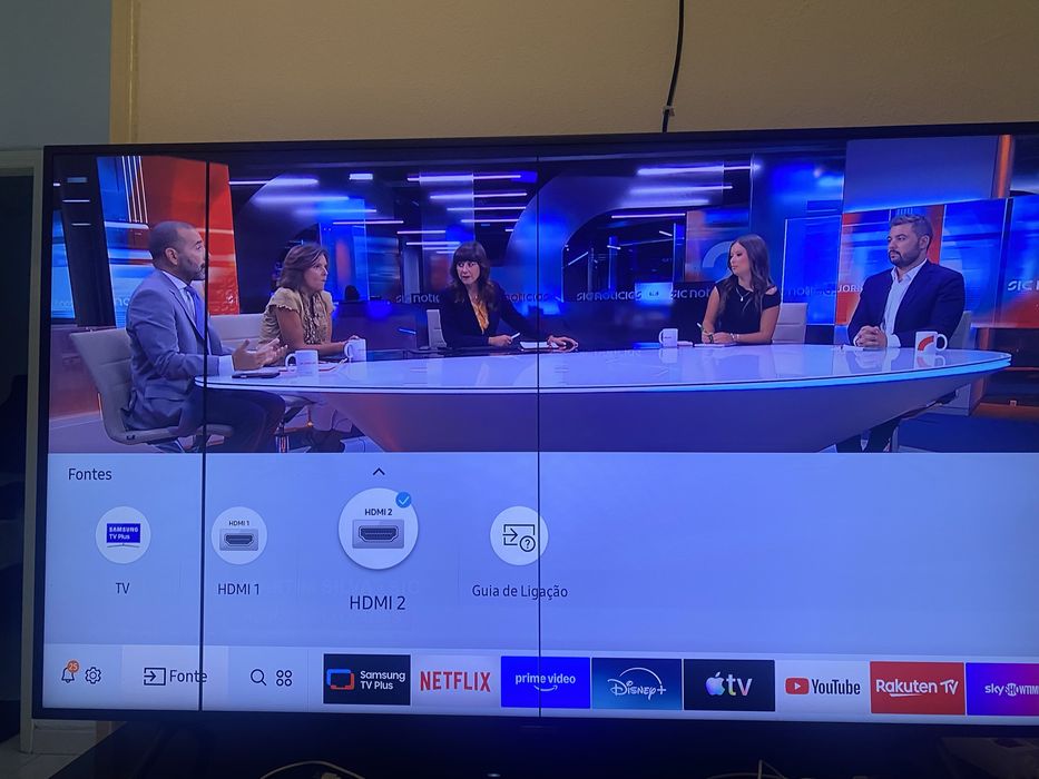 Tv Samsung 55 com caixa