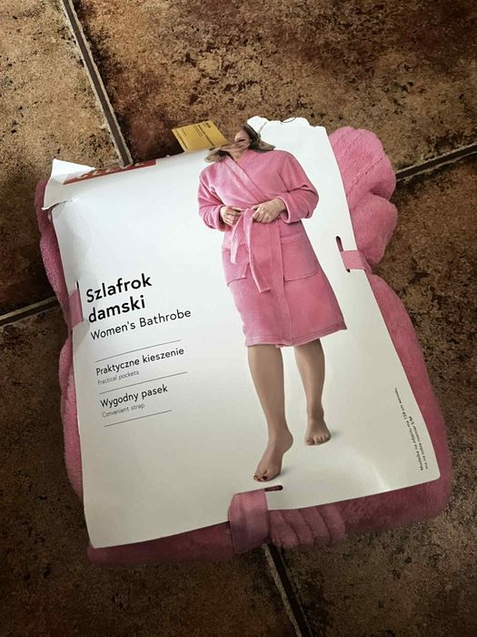 Nowy szlafrok damski L/XL