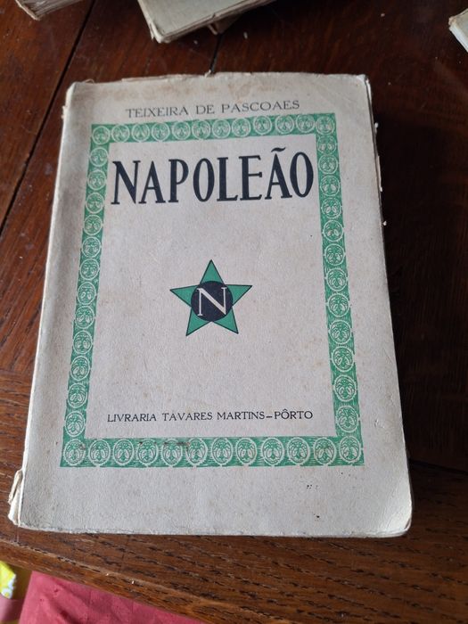 Livro Napoleao  Teixeira de Pacoaes primeira ediicao