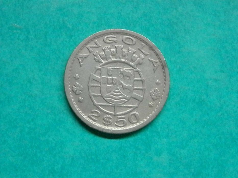 387 - Angola: 2$50 escudos 1953 cuni, por 2,50