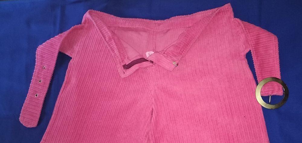 Calças Cor de Rosa Bombazine