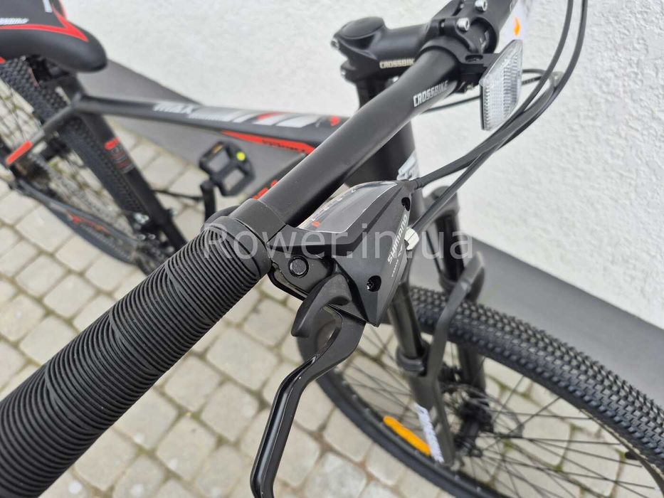 Велосипед алюмінієвий Crossbike 27.5" Roblox Рама 17" black-red