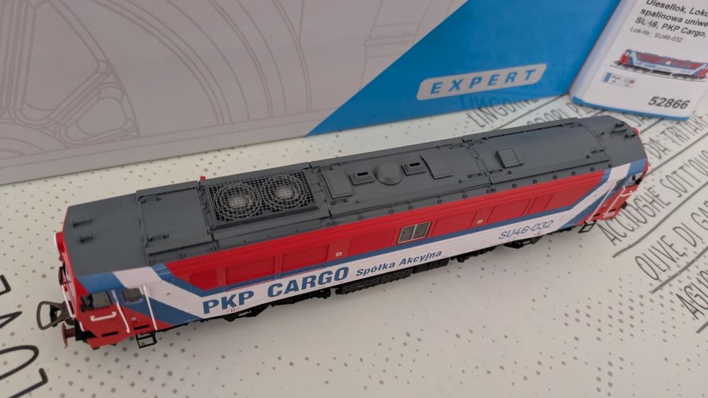 PIKO 52866 SU46-032 PKP Cargo Ep. VI H0 (Stan Kolekcjonerski / Wysyłka InPost GRATIS)