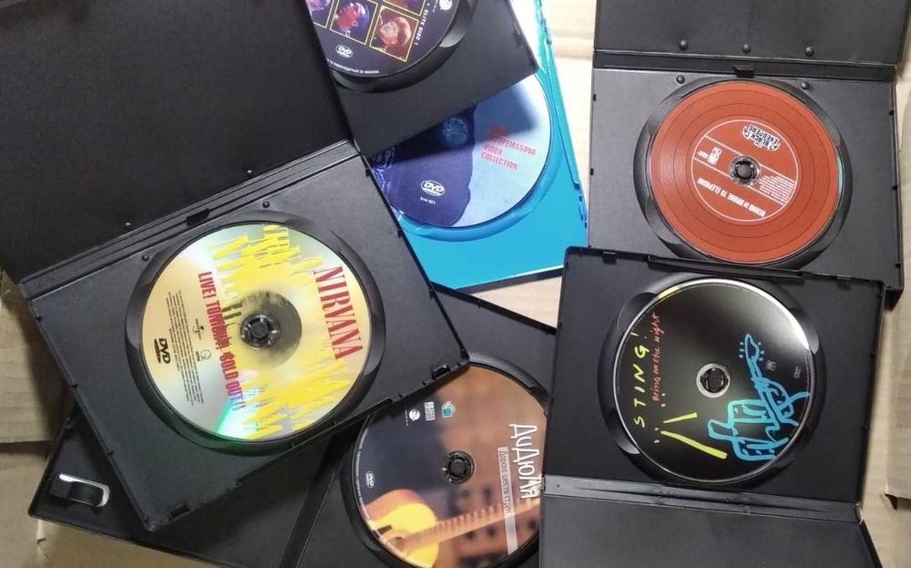 Музыка на DVD (Видеоклипы, Концерты) лицензия новые