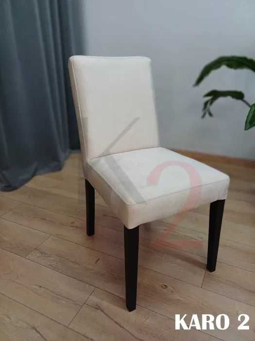 Krzesła Tapicerowane do jadalni, do kuchni, tapicerowane, zmywalne