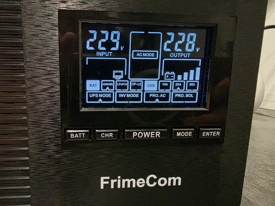 ДБЖ-інвертор FrimeCom XL-1500 -24В Аналог LogicPower