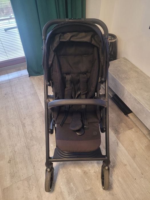 Zestaw wózek fotelik gondola adaptery lusterko