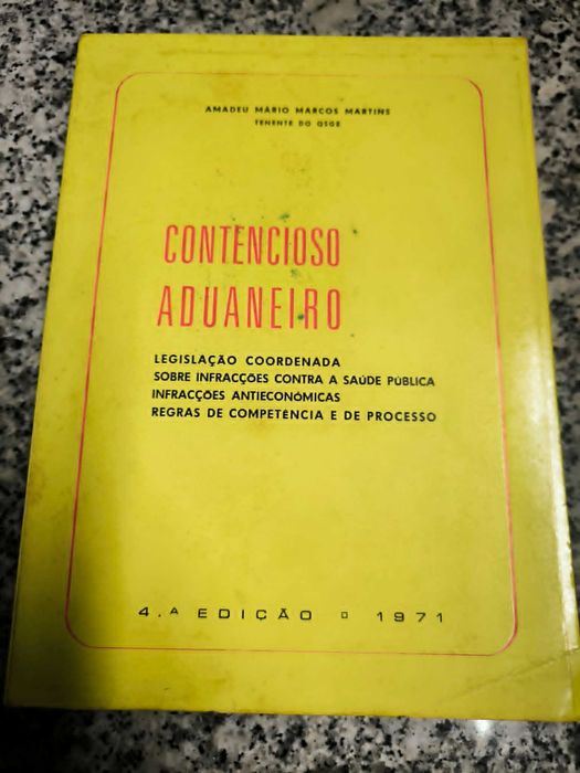 Contencioso Aduaneiro - Amadeu Mário Marcos Martins