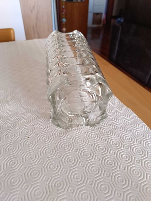 Jarra de vidro pesado e grosso