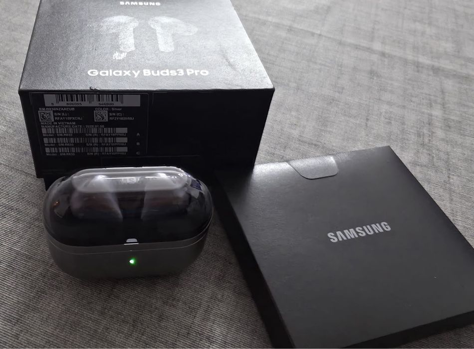 Galaxy Buds3 Pro Auriculares Bluetooth Prata Sm R630 Samsung (silver)