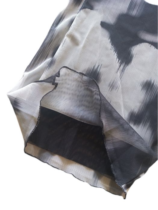 брюки кльош в сіточку Weekday