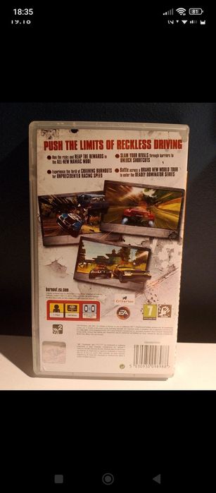 PSP - Burnout Dominator Gra