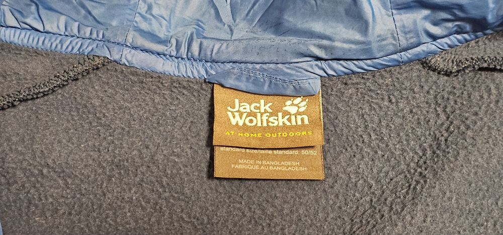 Jack Wolfskin kurtka męska rozmiar L z kapturem wymiary na foto