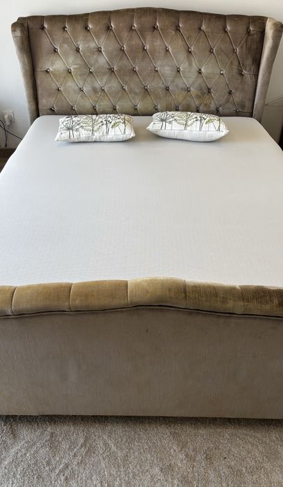 Cama de casal + colchão 160x200