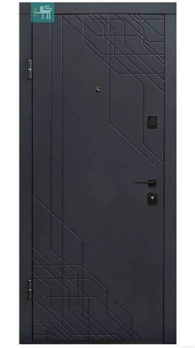 Двері вхідні металеві