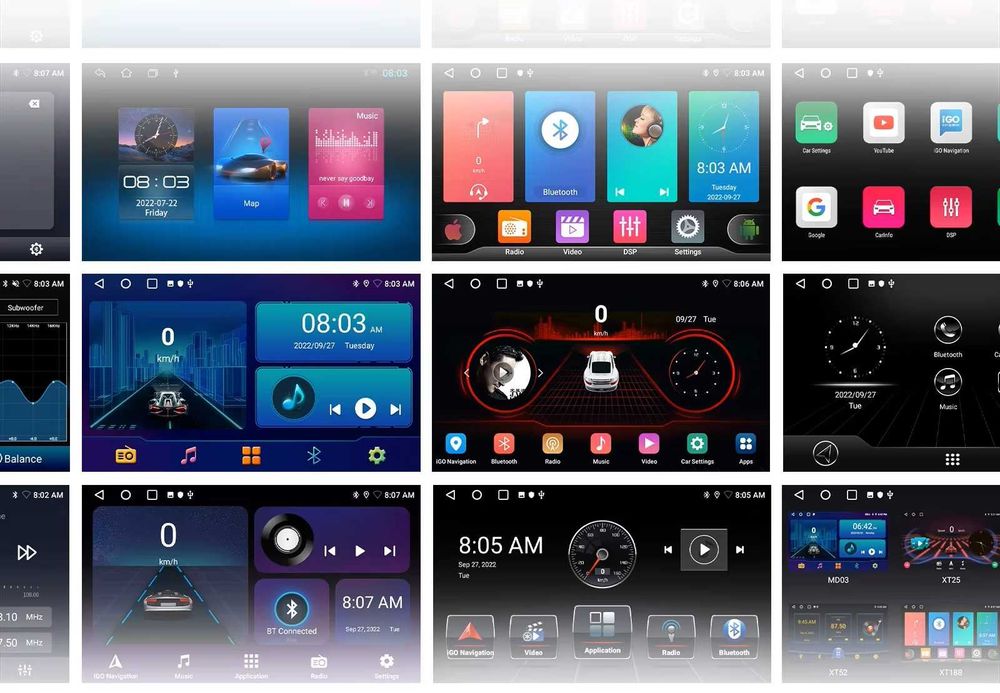 CarPlay Android Auto Radio DAB+ Opcja Bluetooth Android YouTube Yanosik USB GPS WiFi 4G MP3 MP4 DSP Mercedes C CLK CL W209 W203 System BOSE