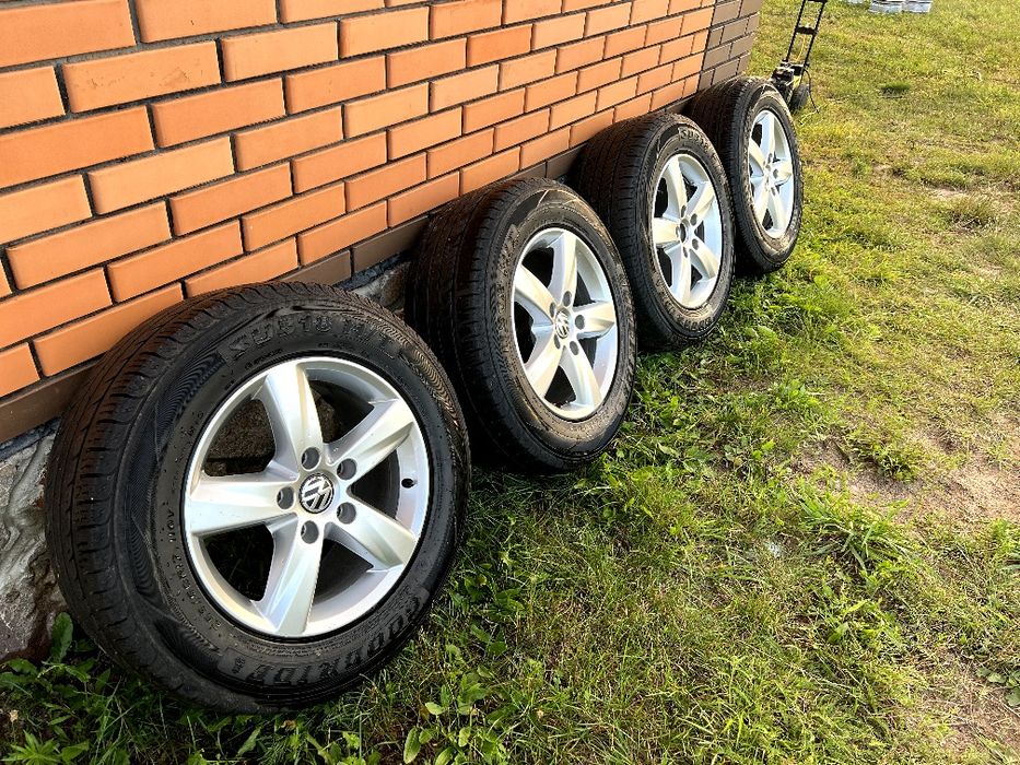 Продам  дискі з резіною в ідеальному стані 5×130 r17