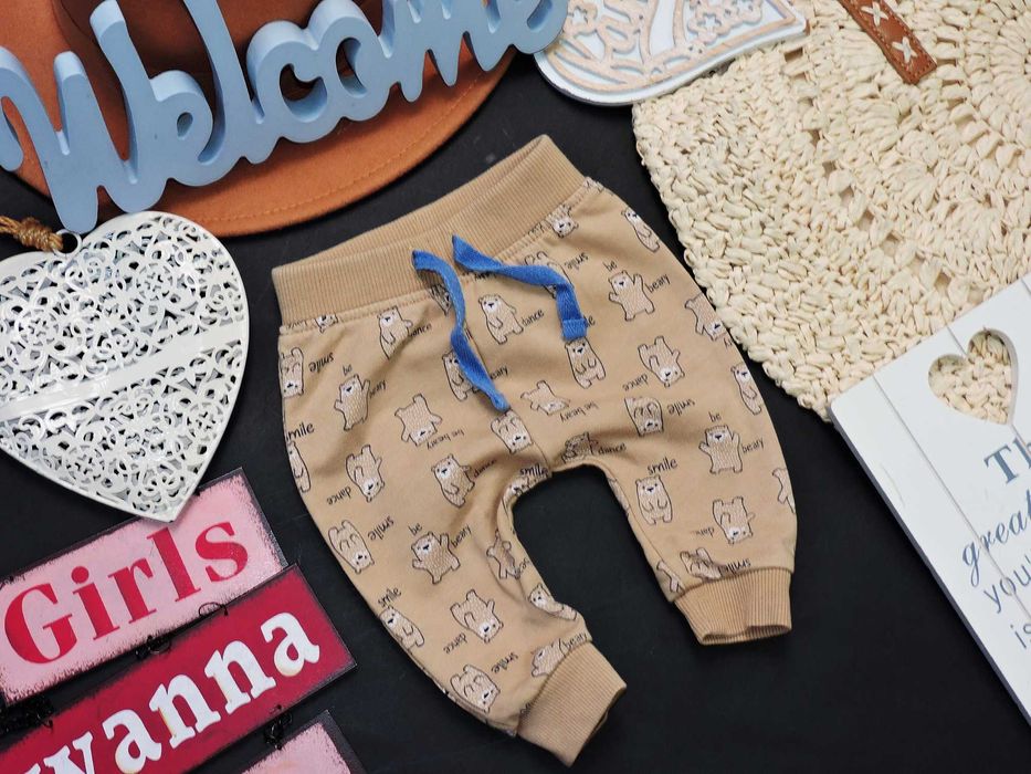 Egree - spodnie dresy buggy misie r 56