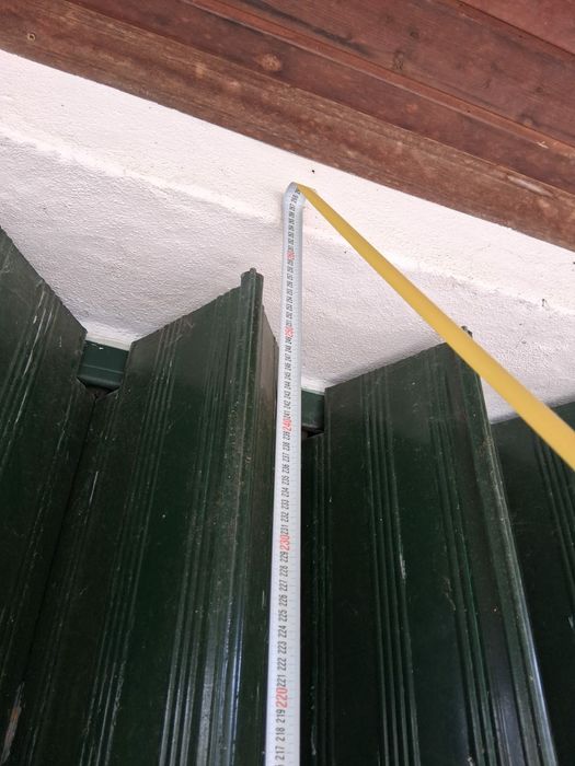 portão de garagem fole