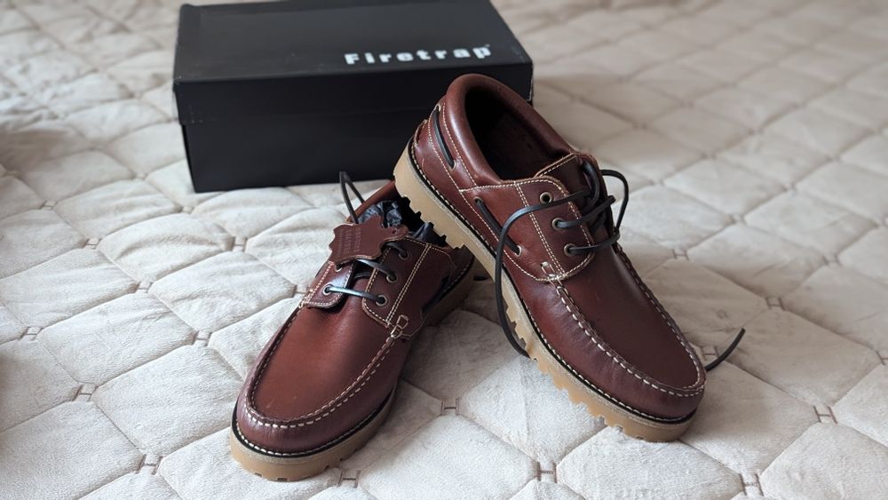 Топсайдери оригінал | Нові шкіряні туфлі | Розмір 42