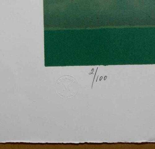 CARGALEIRO  Litografia assinada à mão