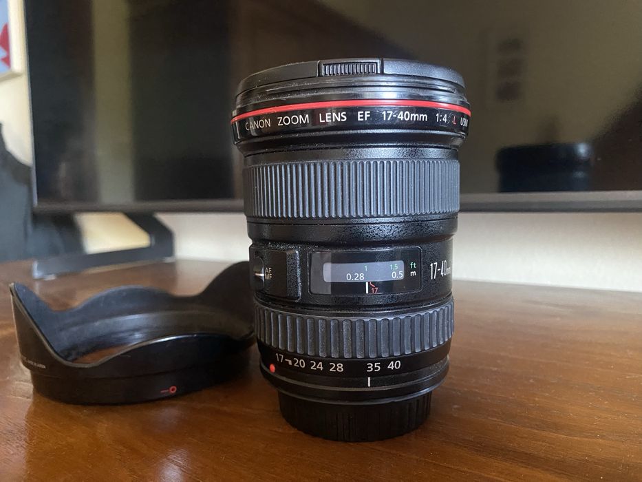 Objectiva Canon EF 17-40mm serie L