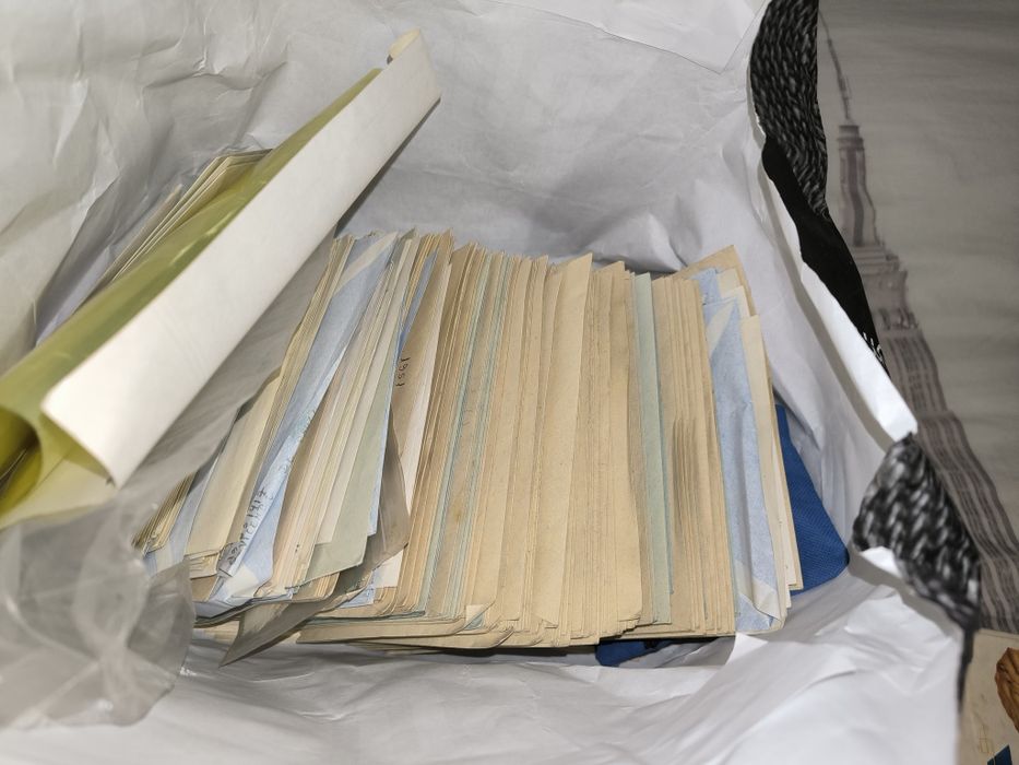 Coleção de selos infindável em bom estado