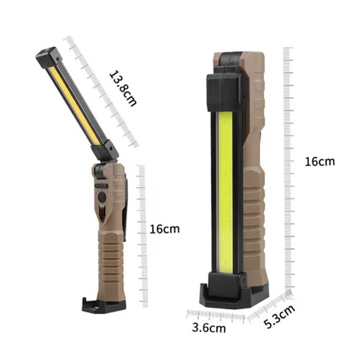 Luz de Trabalho c/ Base Magnética