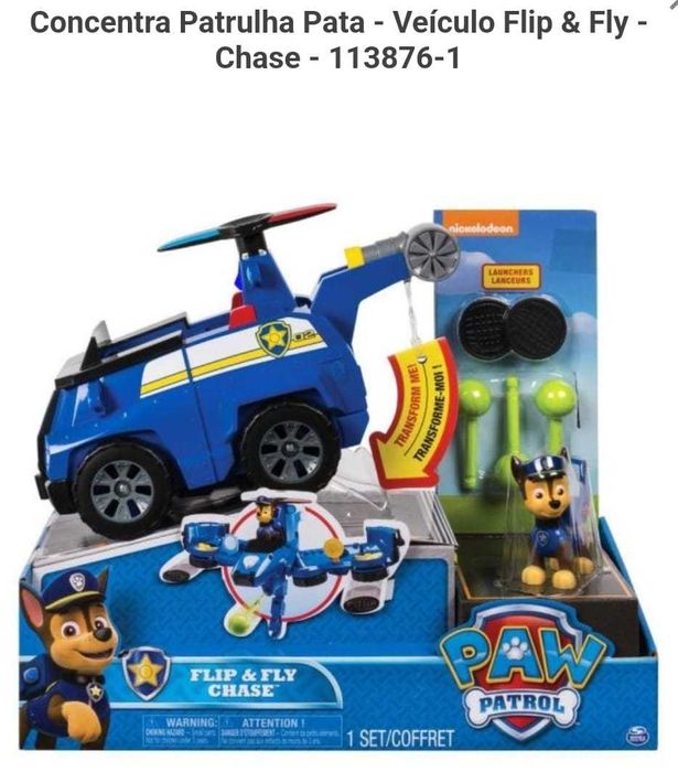 Veículo Chase Patrulha Pata