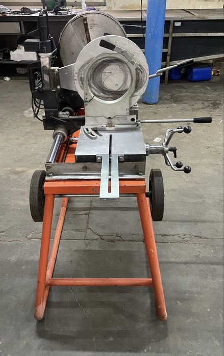 Zgrzewarka doczolawa do rur pe przenosna ze stolem