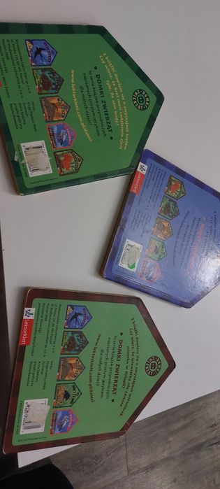 Edukacyjne książki o zwierzętach Jaskółka, kret,  wiewiorka