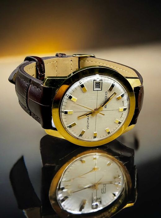 Zegarek Voumard 2000 Shock Resistant Manual Winding / Świetny stan