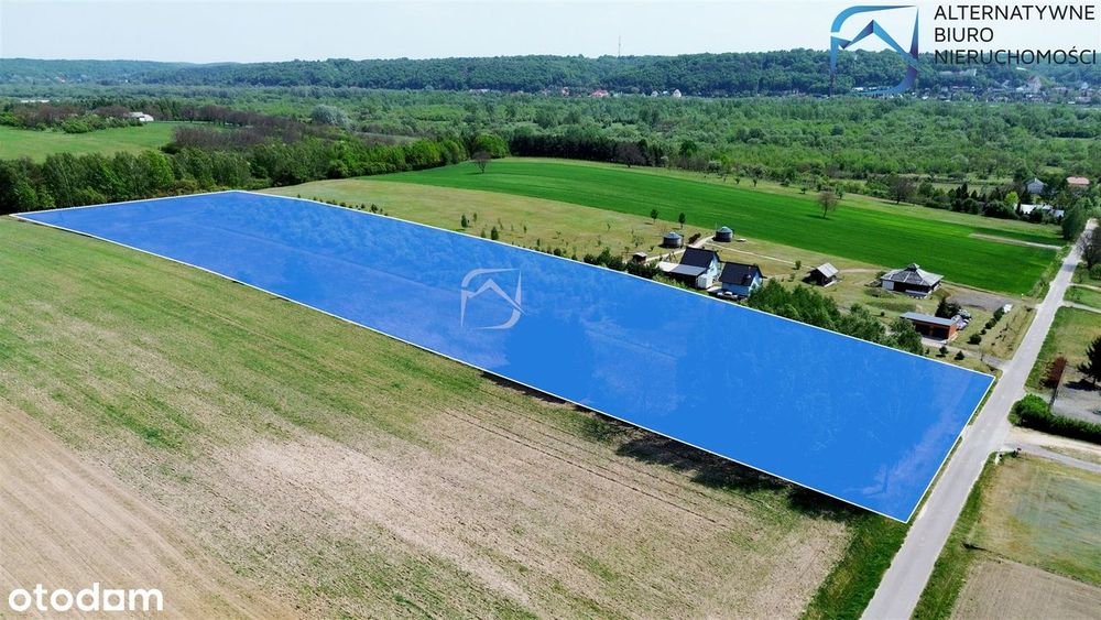 Działka z widokiem na Kazimierz Dolny 1km od Wisły