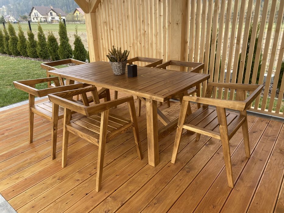 Sprzedam stół drewniany ogrodowy