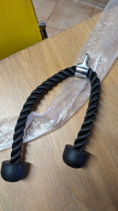 Acessórios musculação - Corda / Barras
