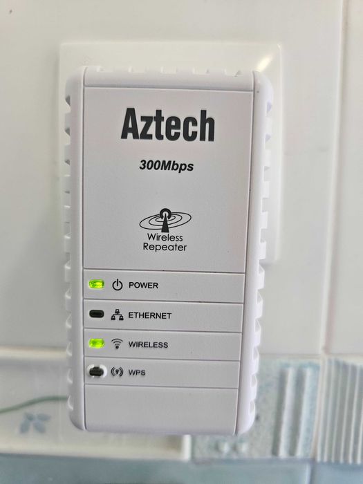 Repetidor de sinal Aztech 300 Mbps